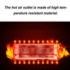 Portable Fan Heater Quick Heating Adjustable Temperature Mini Space Heater