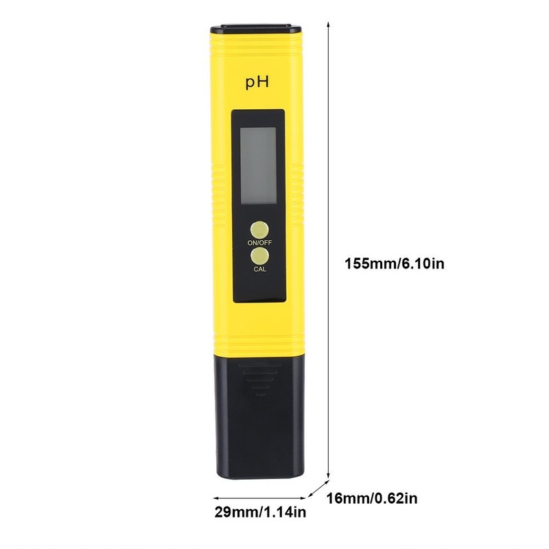0.01 Resolution Digital PH Meter, Protable LCD Automatic PH Meter