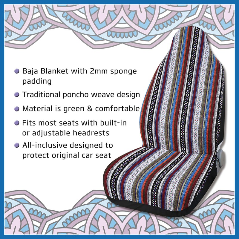 A ABSOPRO Universal Baja Seat Cover Durable Saddle Bucket Seat