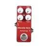 MOSKYAudio CRUNCH RED Distortion Guitar Effect Pedal Full Metal Shell
