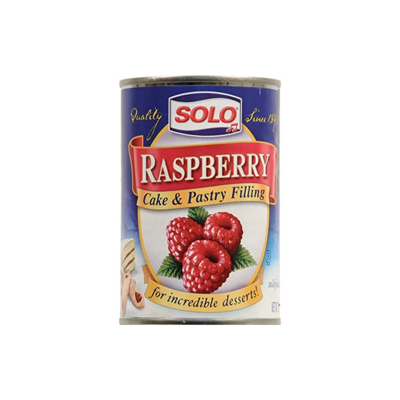 Solo Variety Pack Apricot Raspberry Poppy Cake and Pastry Filling