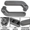 Cranviech Driver Passenger Top Roof Lock Handles Set, Top Inner