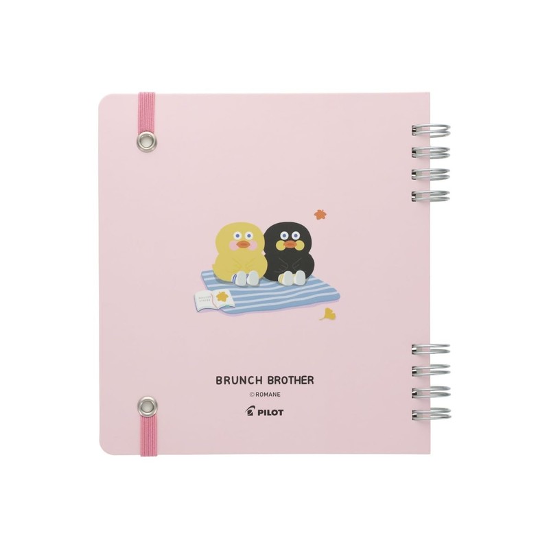 PILOT NRRSB25DK Notebook, Ring Notebook, Square, Hungan, BU,