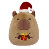 IORNBEAU 9.8-Inch Capybara Plush Pillow - Christmas Plush - Collectible