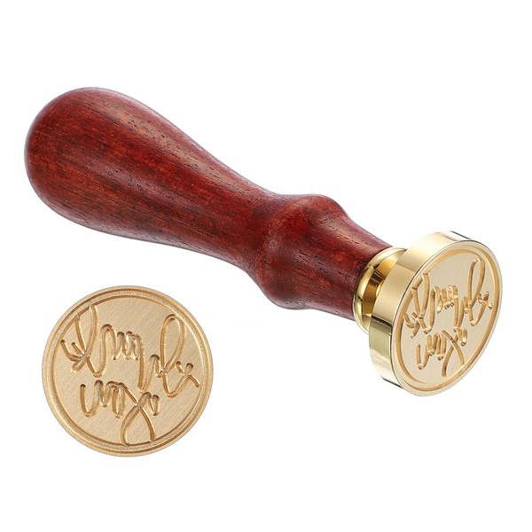 PATIKIL Thank You Wax Seal Stamp, Sealing Wax Stamp Classic
