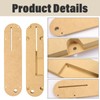 ANTOBLE 3Pcs Zero Clearance Insert Throat Plate Fits for Delta