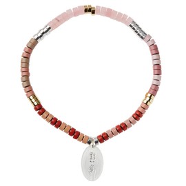 Scout Curated Wears - Intention Charm Bracelet - Rose Quartz/Silver