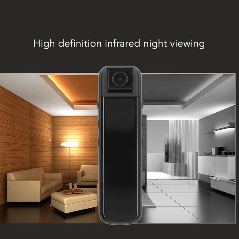 Small Body Cam 1080P HD Mini Portable Wearable with Night