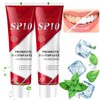 Sp10 Probiotic Toothpaste, 2PCS 100g Sp-10 Ultra Whitening Toothpaste, Deep