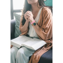 SONNYX 18 PCS WWJD Bracelets Pack Adjustable Wristbands What Would Jesus Do Bracelets Inspirational Christian Bracelets for Women Men Gifts, Stone, not-applicable