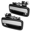 2pcs Car Exterior Door Handle Left Right 6921035030 Electroplating Replacement