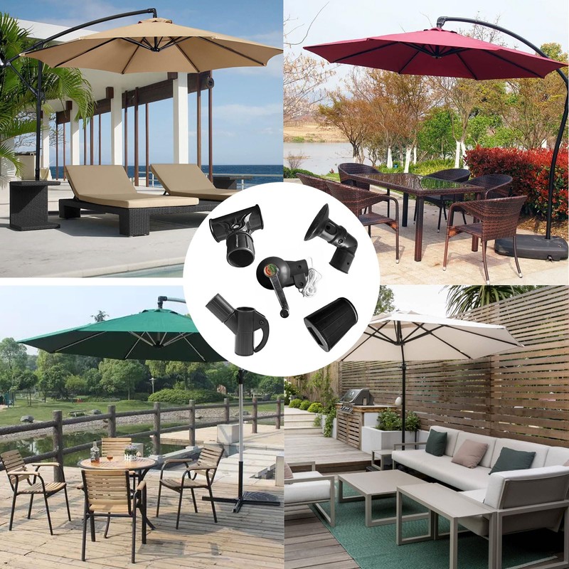 LDZBUOM Outdoor Patio Umbrella Parts Replacement,Outdoor Courtyards Patio Umbrella Accessories