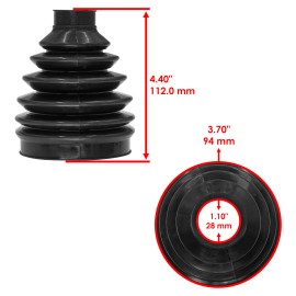 Caltric Rear CV Axle Boot For Polaris RZR Pro S 2025 / RZR Turbo R 4 22-24 Left & Right