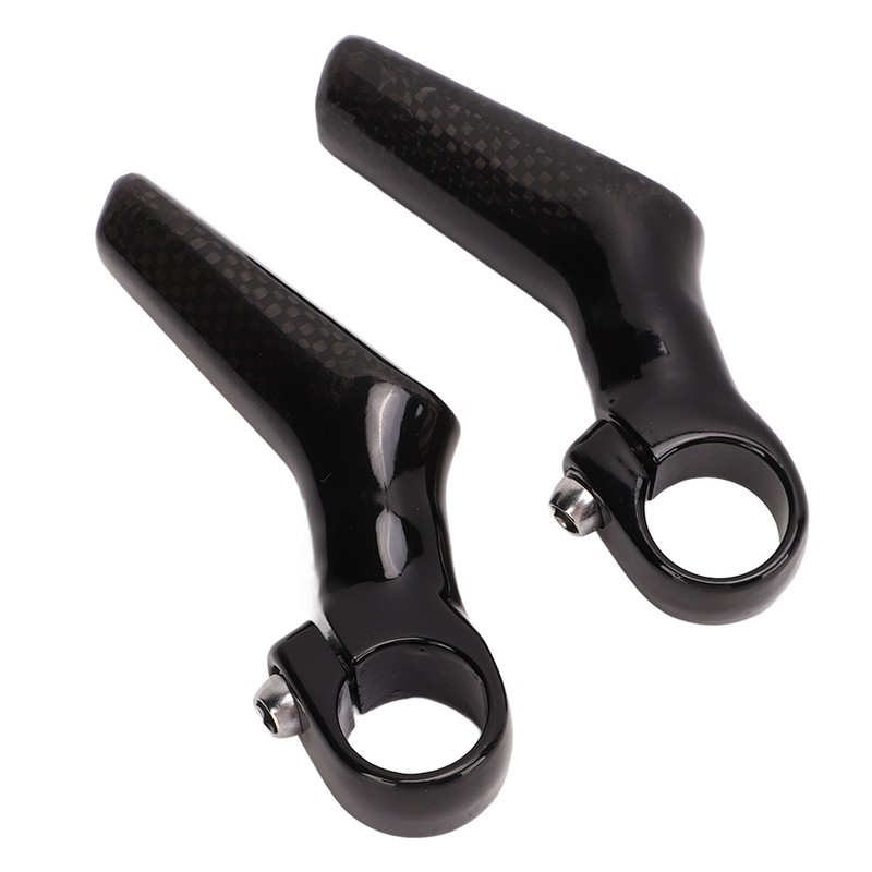 Mountain Bike Handlebars Bar Ends 1 Pair Carbon Fiber 3K