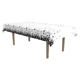 Beistle Graduation Tablecover, 54” x 108”, Plastic Rectangular Table Cloth, Graduation Party Decorations