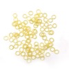 SNAWOP Orthodontic Elastic Rubber Band 3/16" Natrual 100PCS Medium 3.5