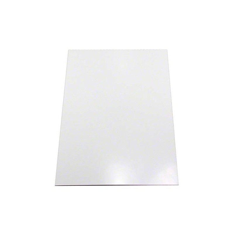 Ferroflex® A4 Flexible Eisenblech - 3M™ Selbstklebend & Glänzend Weiß