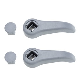 The Lord of the Tools 2 Pieces Seat Adjustment Lever Handle Replacement 7701209658 7701470827 Compatible with Renault Clio II 1998-2008/Twingo 1993-2007 Car Seat Height Adjuster