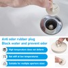 4 Pcs Bath Plug, Sink Plug Replacement, Sink Plug, Bathroom