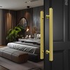 LVYIHAN 24 inch Stainless Steel Door Handle Double Sided, Pull