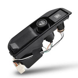 LINGYAO Center Console Kit for Toyota 4Runner 2005-2009 - OEM 74110-35010-B0 Replacement with 120W Dual USB Charger, IP65 Waterproof