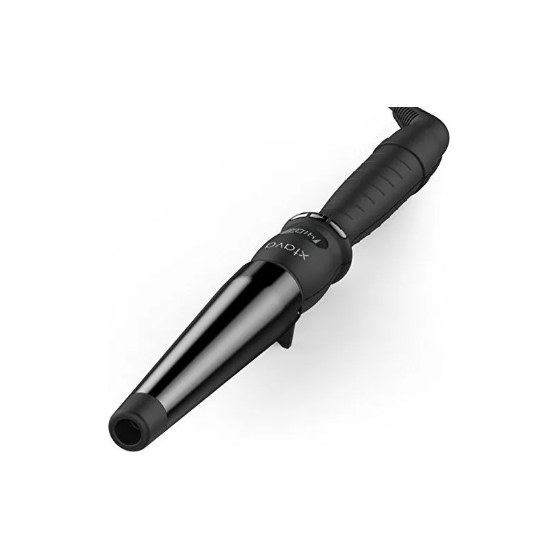 - Xtava Torcedura Curling Wand - Cónicos Automáticos Hierro Qu