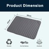 Waterproof Bed Sheet, 2PCS Reusable Incontinence Bed Pads Washable Bed