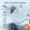 3 PCS Plastic Strainer with Handle Fine Mesh Strainer with