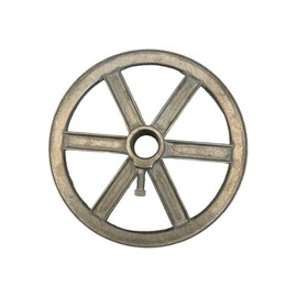 8" x 1" bore, no Keyway, Chicago Die Cast Pulley, 100% Made in The USA!