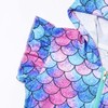 CHILDRENSTAR - Traje de baño de rizo para niñas, con