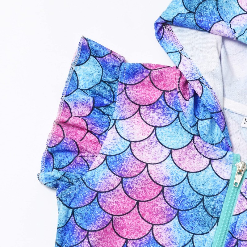 CHILDRENSTAR - Traje de baño de rizo para niñas, con