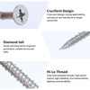 Bobibbi 3/16 x 1-1/4" 410 Stainless Steel Flat Head Tapcon