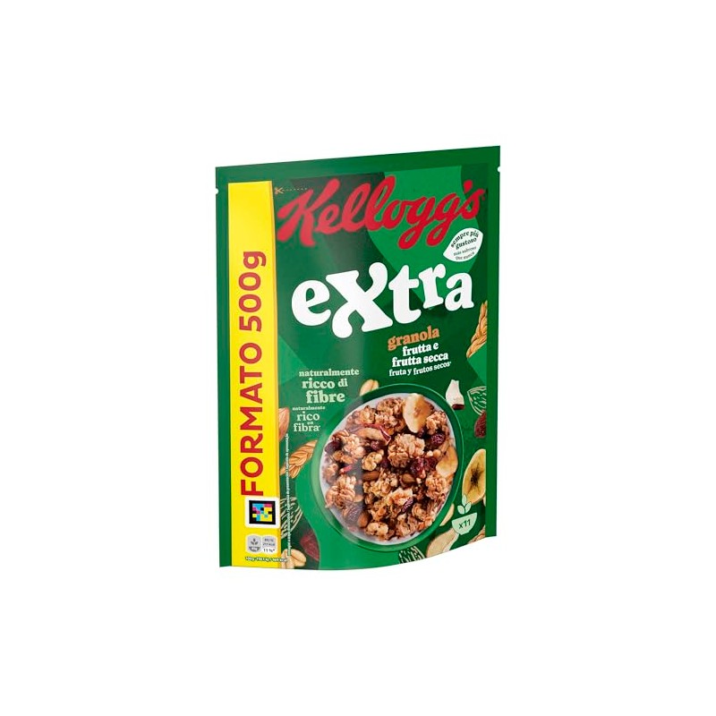 Kellogg's Cereali Extra | Gusto Frutta e Frutta Secca |