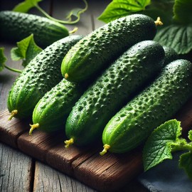 22Day Seeds: Seeds Cucumber Envy of The Neighbors F1 Open-Pollinated / 50 Days/Non GMO/Heirloom