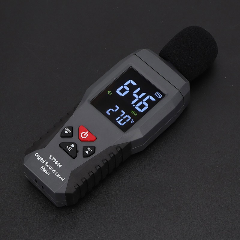 SMART SENSOR Sound Level Meter Logger 30‑130dB Noise Measurement Digital