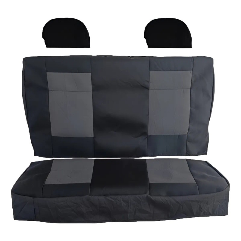 Fundas De Asientos Para Chevy Silverado 1992-1998 Tipo Banca Negro