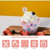 Easter Cupcake Wrappers and Toppers, Pack of 48 Easter Cupcake