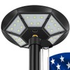 Flag Pole Light Solar Powered, 3000lm Flagpole Light Outdoor IP67