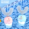 U Shaped Electric Toothbrush Smart USB Wireless Automatic Toothbrush Oral
