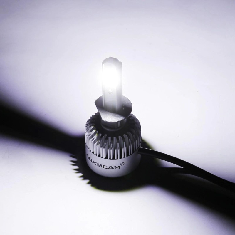 AUXBEAM 72W S2 H1 LED Headlight High Low Beam Fog