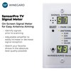 Winegard RFL-342 Sensar Pro White TV Signal Strength Meter, Find