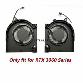 BestParts New Genuine CPU+GPU Cooling Fan Replacement for DELL G15 5511, G15 5515, P/N: DFSCK221051820 DFSCK22115181T (for RTX 3060 Discrete GPU Series) Canada Shipping