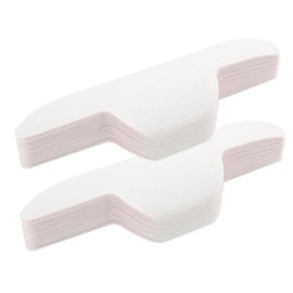 Collar Protector Sweat Pads Invisible Disposable for Women and Men - 80 Pack Self-Adhesive Neck Liner Pads for Shirts, Absorbent and Antiperspirant Sticker for Stay Dry Collars