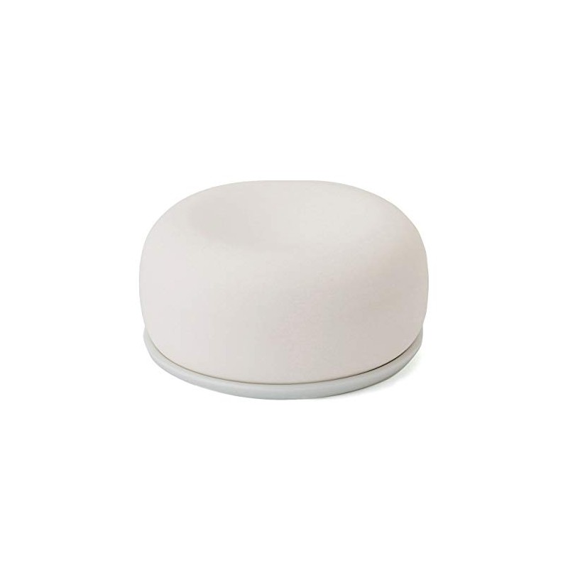 MUJI 02868284 Aroma Stone with Plate, White
