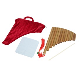 Pan pipe, easy to learn pan pipe, 15 whistles for playing for beginners (right hand)