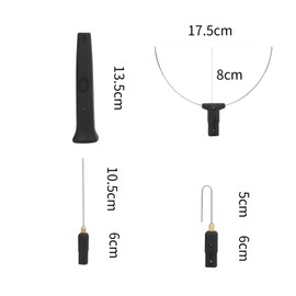 3 in 1 Foam Cutter Styrofoam Cutting Pen Electric Cutting Machine Pen Tools Kit with Electronic Voltage Converter Adapter for Mould Cutting (EU)