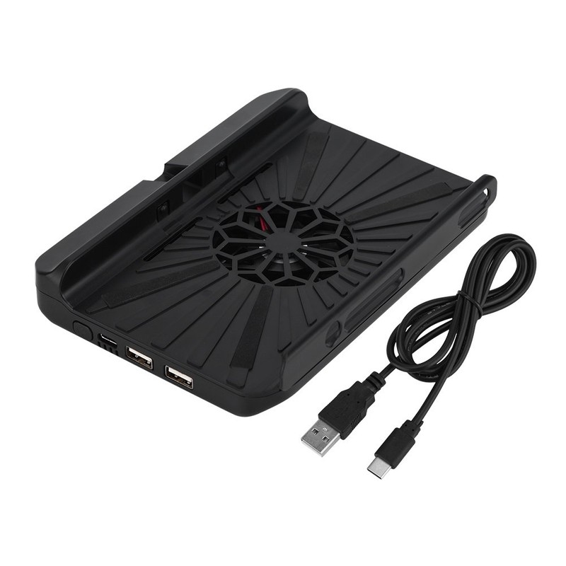 Cooling Fans Stand for Switch, Multi-Functional USB Powered Cooler Bracket