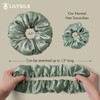 LILYSILK Large Silk Scrunchies for Hair Sleeping Big Silk Hair