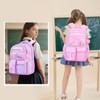 NIWEIYA Backpack for Girls Cute Bow Kids Backpack for Elementary