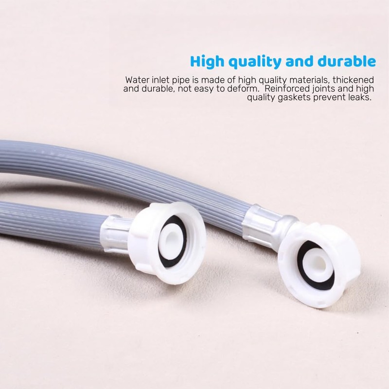 Universal Washing Machine Cold Water Inlet Pipe, 1.5M Universal Inlet